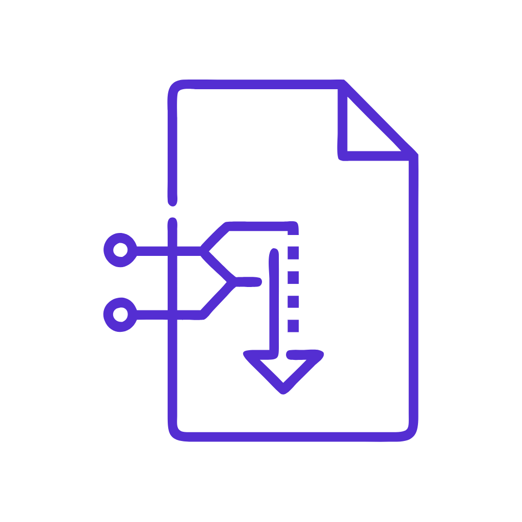 Minimalist Split PDF tool for creators